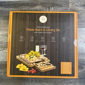 New cheeseboard and knife set